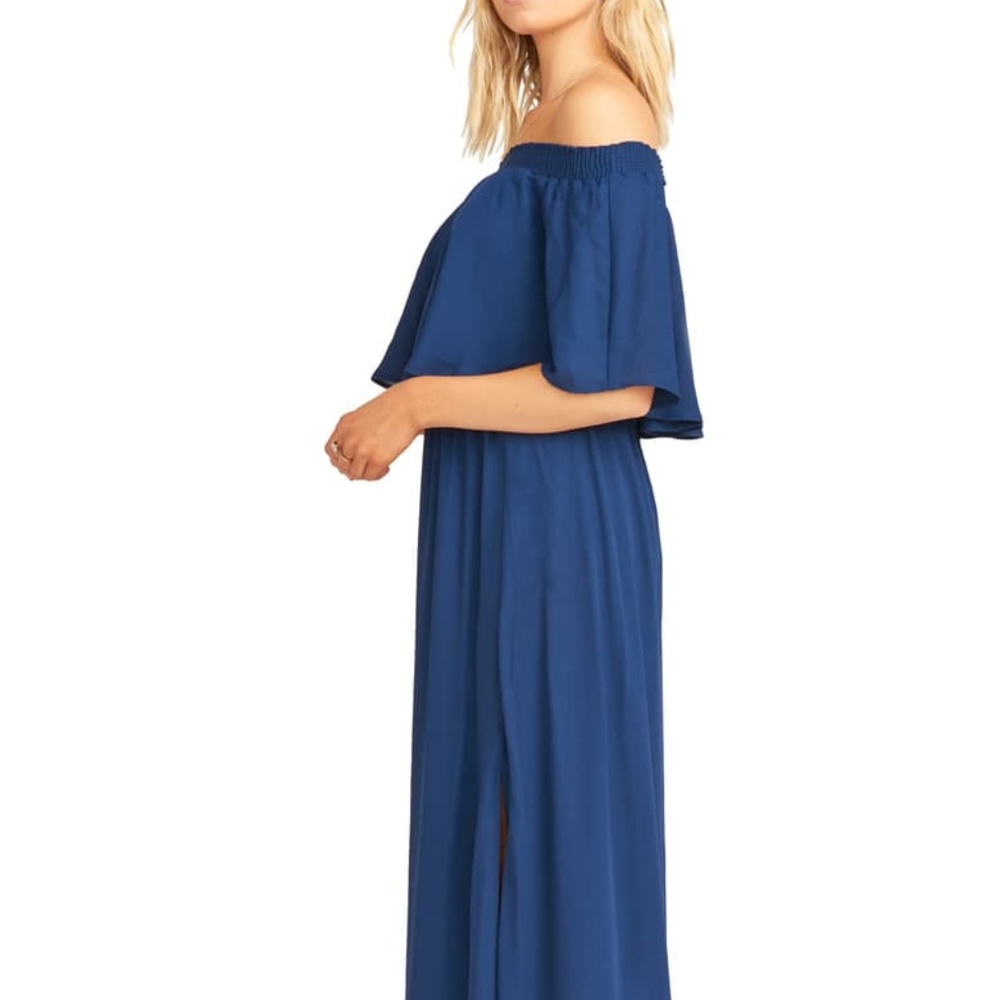 Show Me Your Mumu Hacienda Bridesmaid Dress - Navy